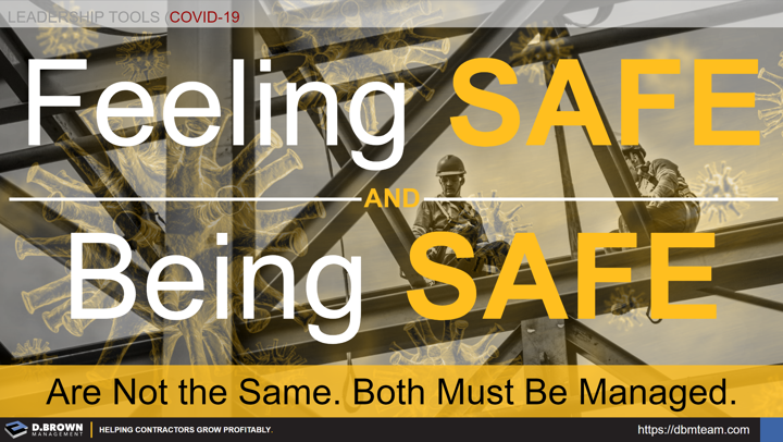 Leadership Tools for COVID-19: Feeling Safe and Being Safe.