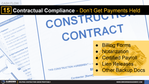 Cash Flow Tip 15 - Contractual Compliance Thumbnail