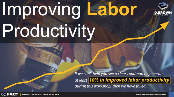 Improving Labor Productivity Workshop.