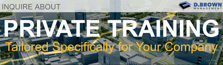 Inquire about Private Training tailored specifically for your company. Bizdev. 