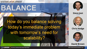 Building a Systems Development Team - Balance Thumbnail