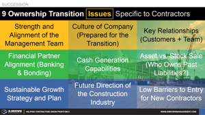 9 Ownership Transition Issues  Specific to Contractors Thumbnail