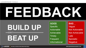 Feedback - Build up, Don't Beat Up Thumbnail